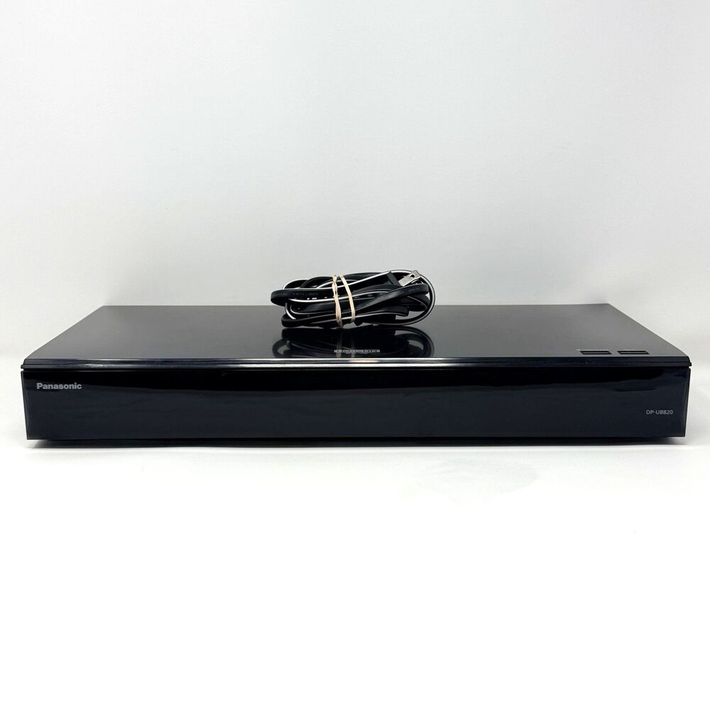 Panasonic DP-UB820-K 4K Ultra HD Blu Ray DVD Player No Remote Tested Black